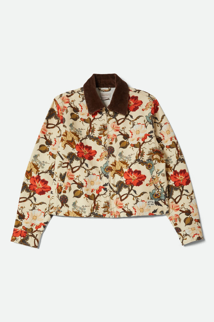 Brixton Brixton Mechanics Garage Zip Jacket | Botanical Floral