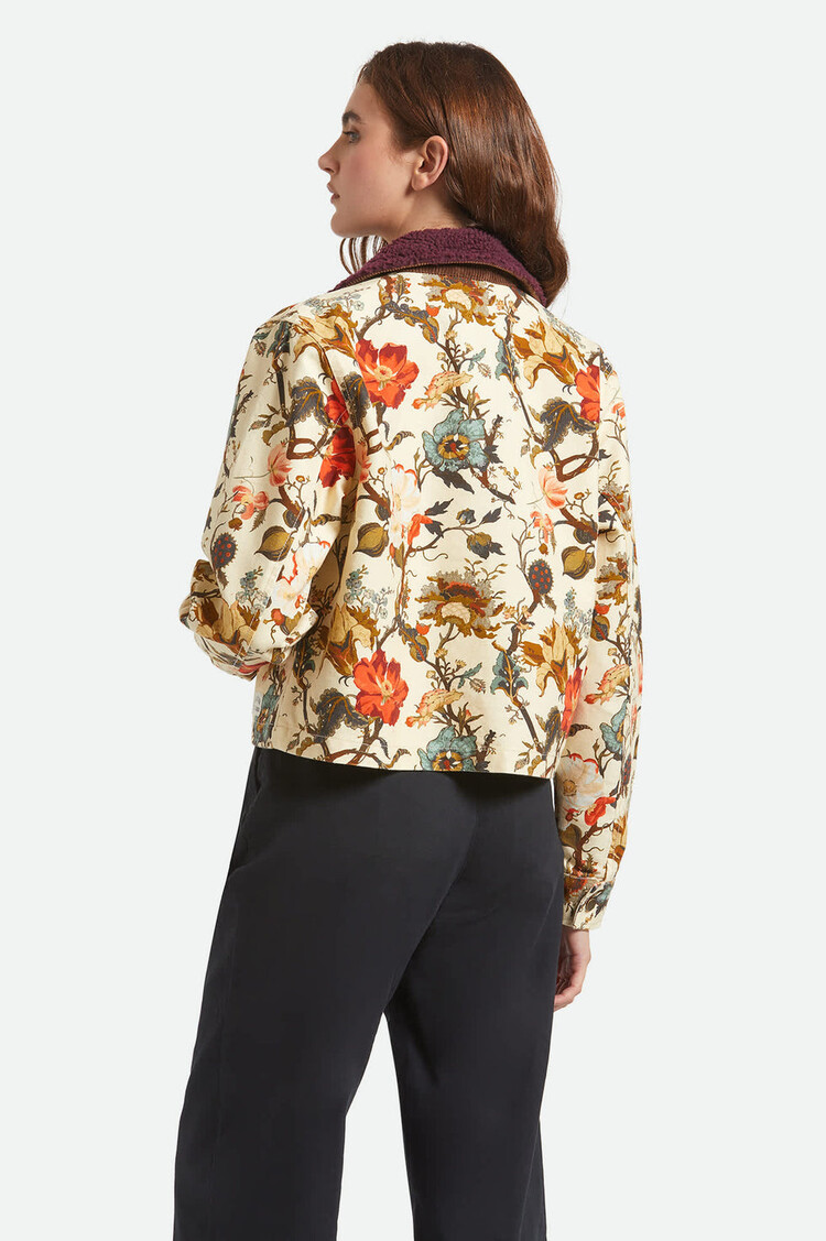 Brixton Brixton Mechanics Garage Zip Jacket | Botanical Floral