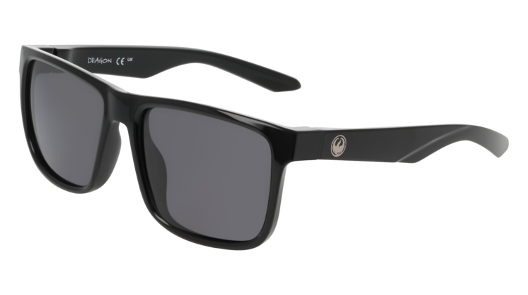 Dragon Dragon Meridien 2.0 Polar | Shiny Black/Lumalens Smoke