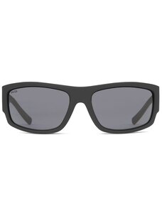 VonZipper Semi Sunglasses | Black Matte / Black Chrome Polarized