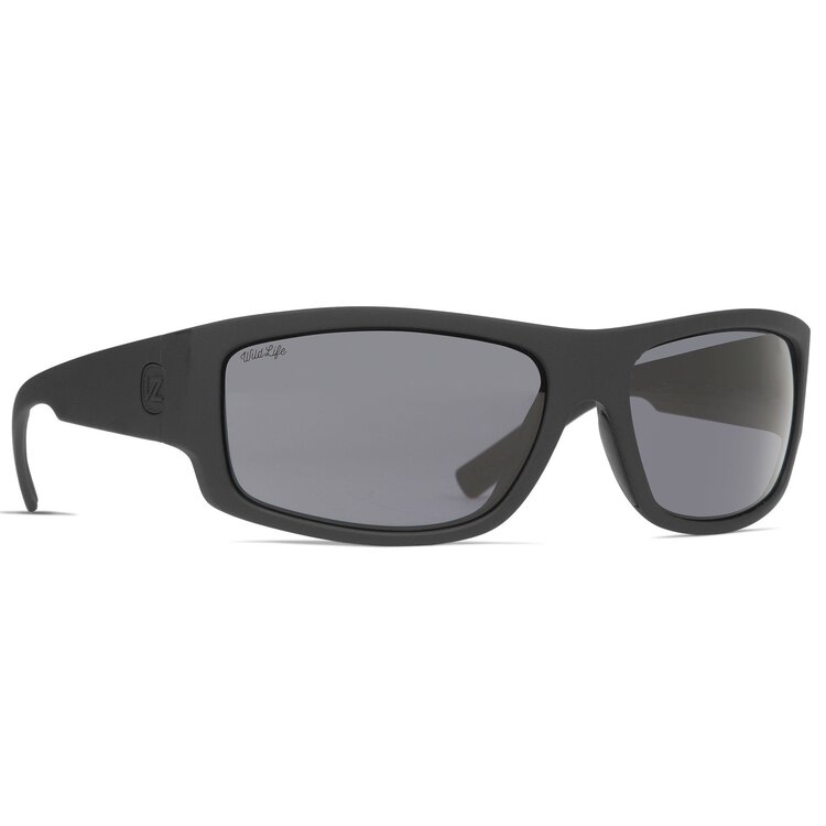VonZipper VonZipper Semi Sunglasses | Black Matte / Black Chrome Polarized