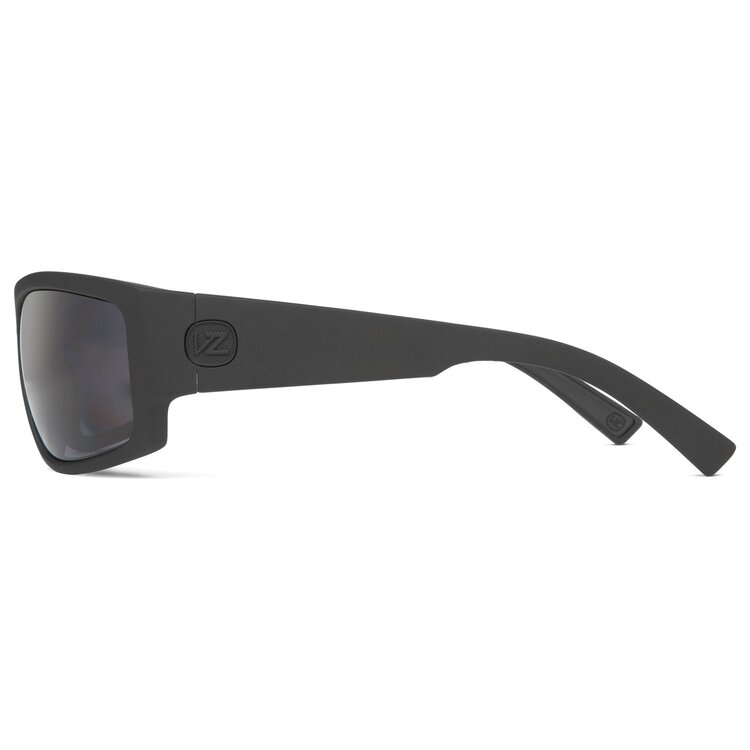 VonZipper Semi Sunglasses | Black Matte / Black Chrome Polarized