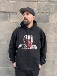 Skull Skates Give Blood Hoodie | Black