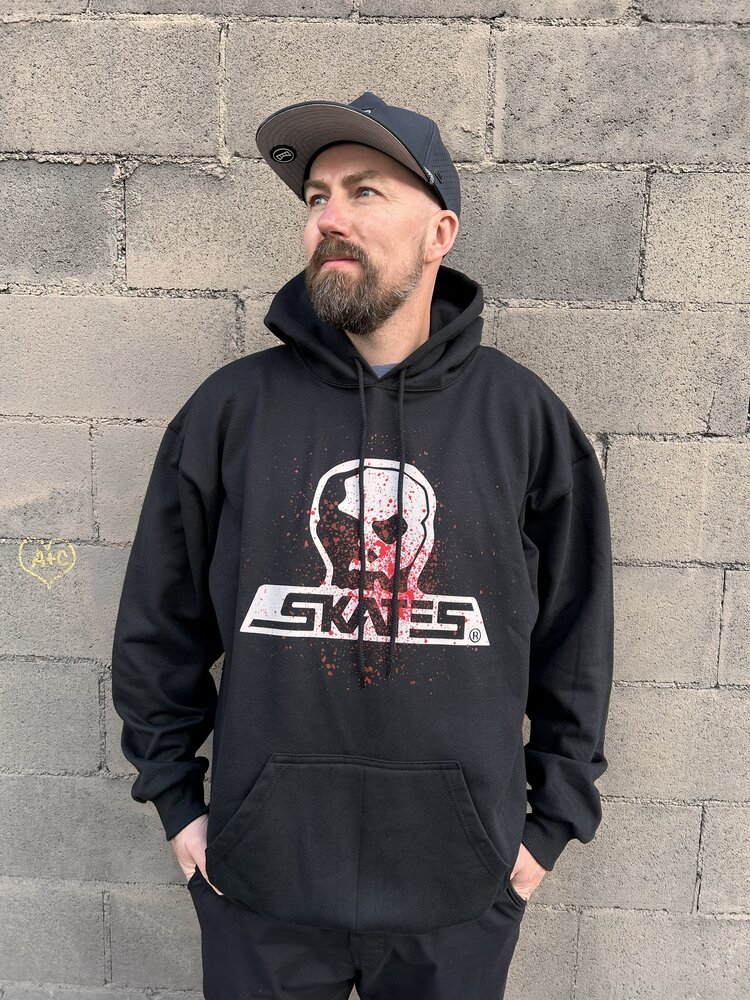 Skull Skates Give Blood Hoodie | Black