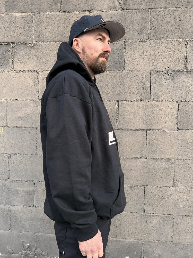 Skull Skates Give Blood Hoodie | Black