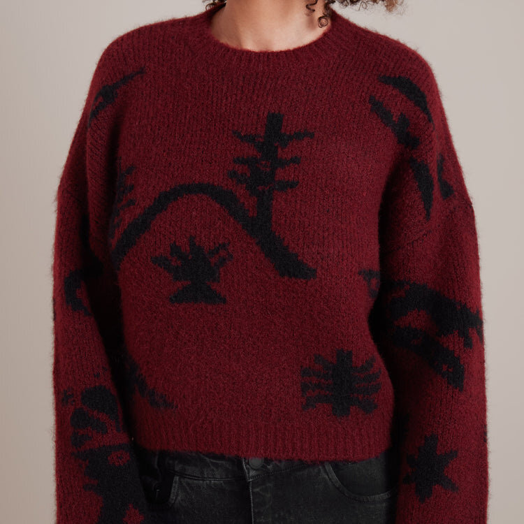 Roark Roark KOS Sweater | Sangria