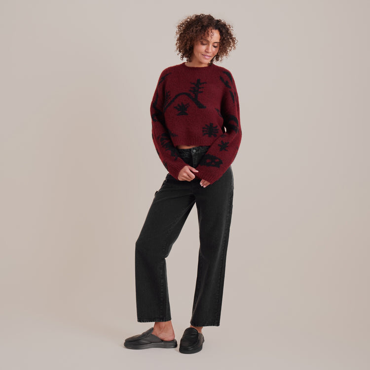 Roark Roark KOS Sweater | Sangria