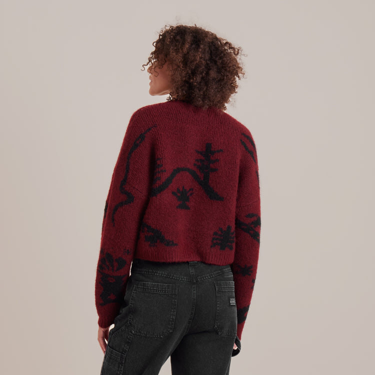 Roark KOS Sweater | Sangria