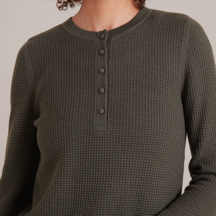 Roark Roark Well Worn Longsleeve Thermal | Military