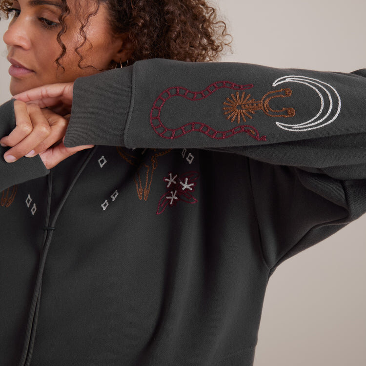 Roark Roark Hiker Hoodie | Faded Black