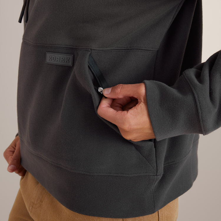 Roark Roark Hiker Hoodie | Faded Black