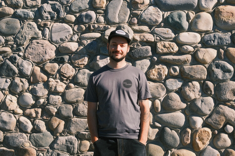 The Choice Shop The Choice Circle Logo Tee | Grey