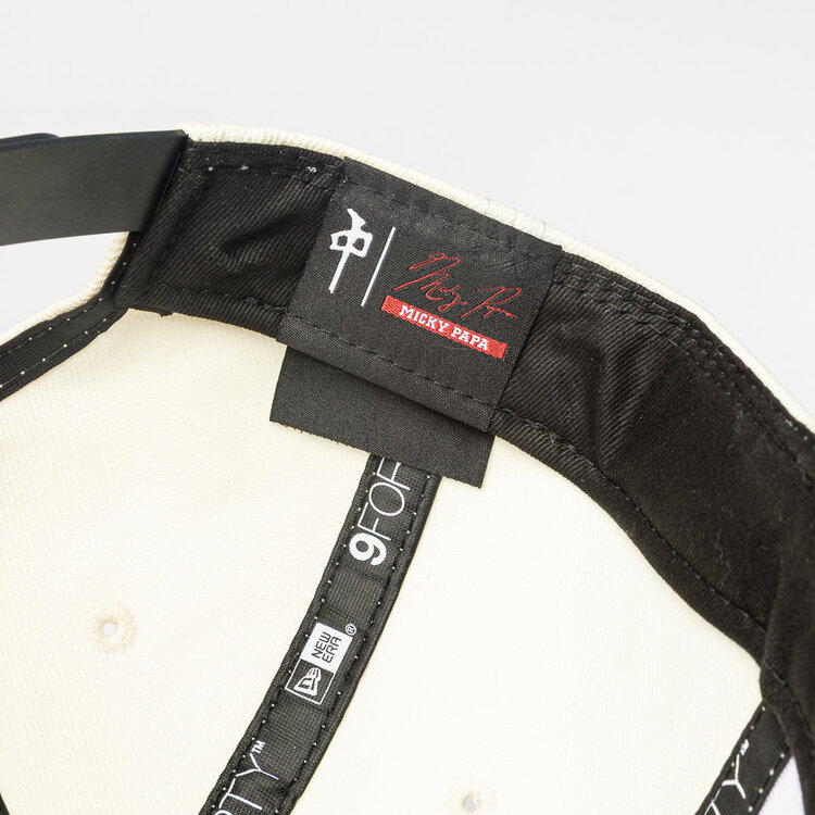 RDS RDS New Era Snapback Micky Papa | Ivory//Black
