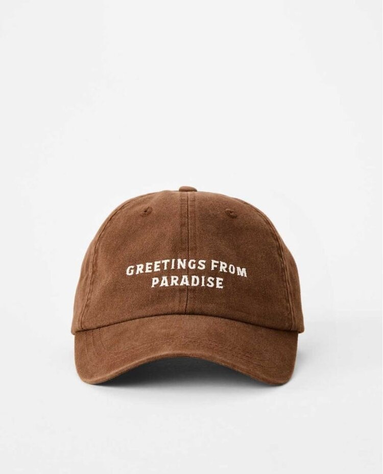 Rip Curl Mixed 6 Panel Cap | Brown