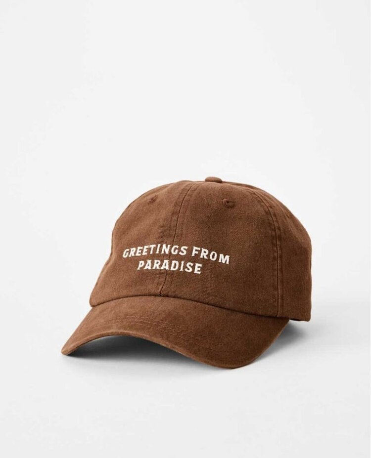 Rip Curl Mixed 6 Panel Cap | Brown