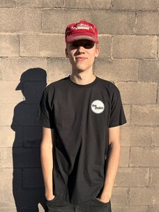 The Choice Shop Circle Logo Tee | Black