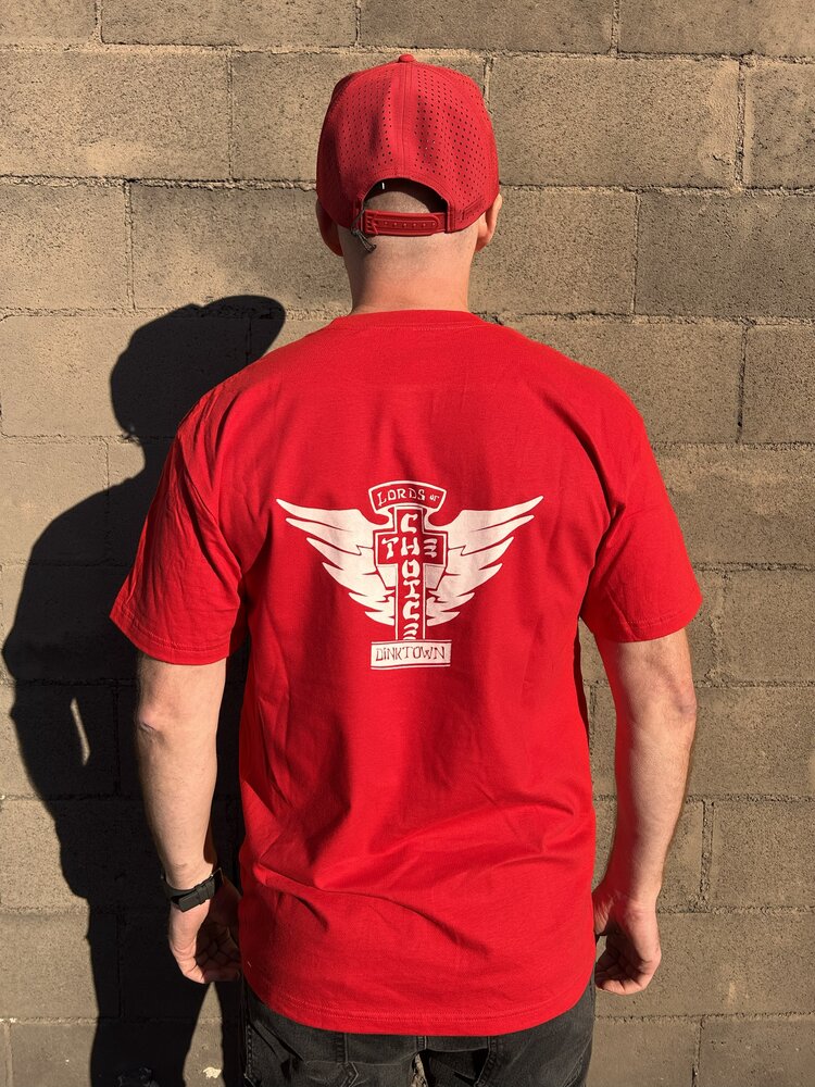 The Choice Shop Lords Of Dinktown Tee | Red