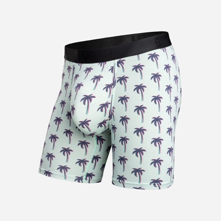 BN3TH Classic Icon Boxer Brief  | Print Palm Glow Seaglass