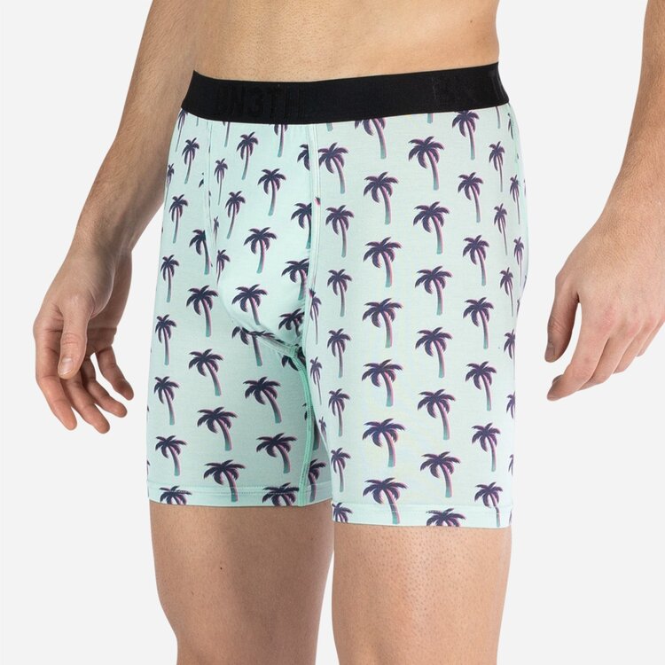 BN3TH Classic Icon Boxer Brief  | Print Palm Glow Seaglass