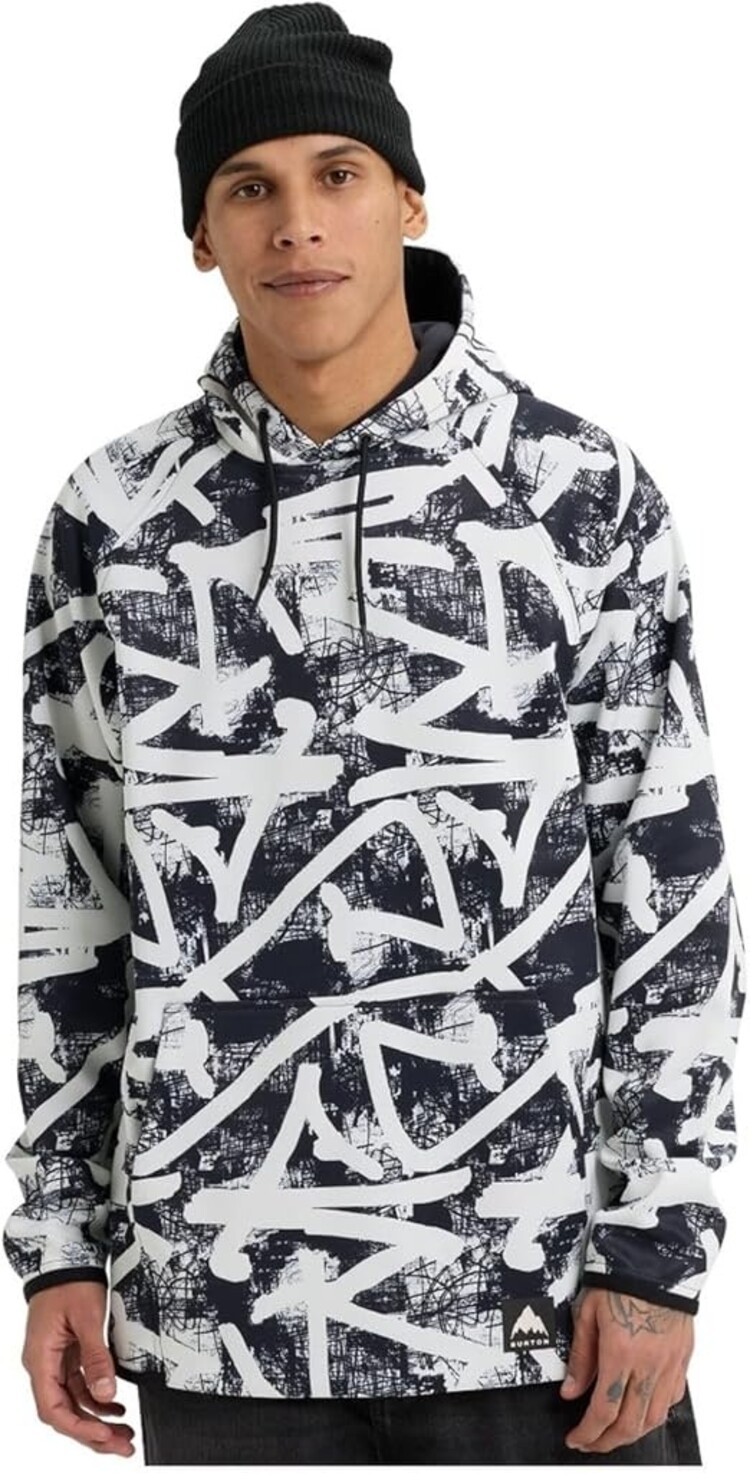 Burton Burton Crown Weatherproof Full-Zip Fleece | City Streets/True Black