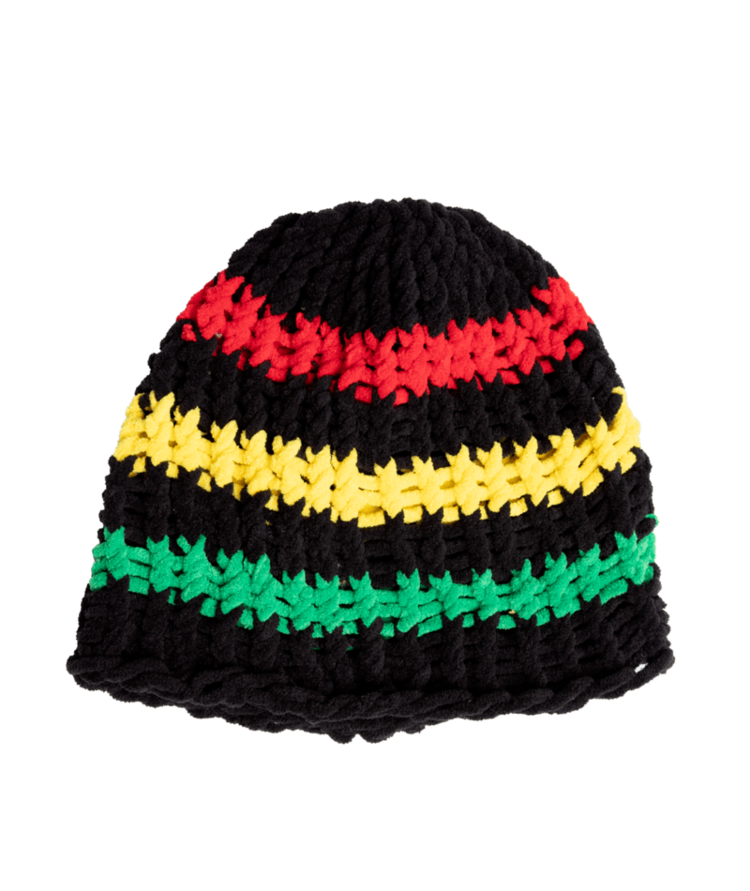 Coal The Lampshade Mid Size Toque | Black / Rasta
