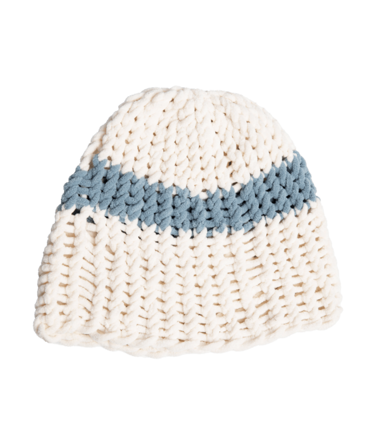 Coal The Lampshade Skully Toque | Off White / Shale Blue