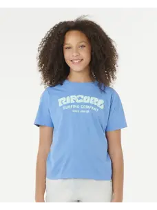 Rip Curl Surf Puff Relaxed Tee | Blue
