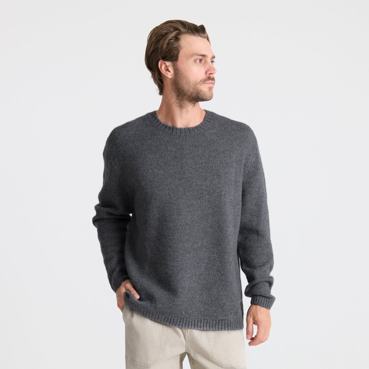 Roark Nordsman Wool Sweater | Charcoal