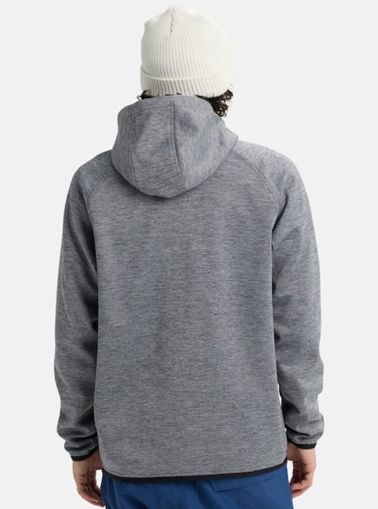 Burton Crown Weatherproof Full-Zip Fleece | True Black Heather