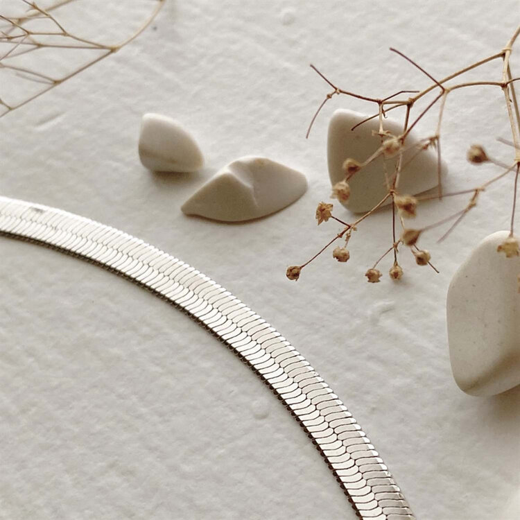 Pika & Bear Pika & Bear Nirah Snake Chain Bracelet | Silver