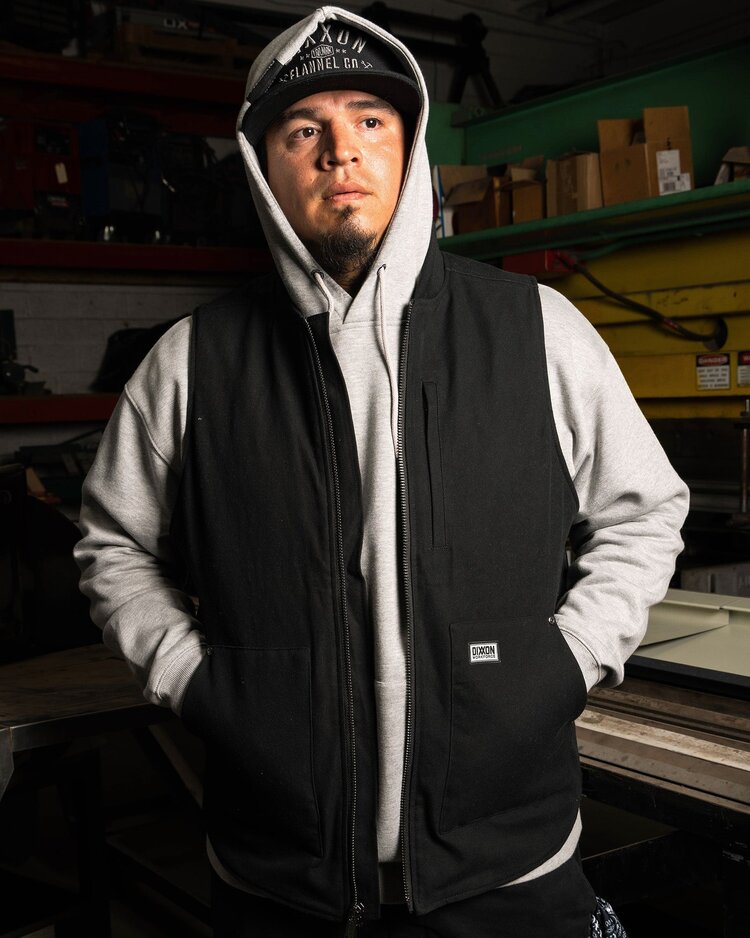 Dixxon DIXXON TRADESMAN WORK VEST BLACK