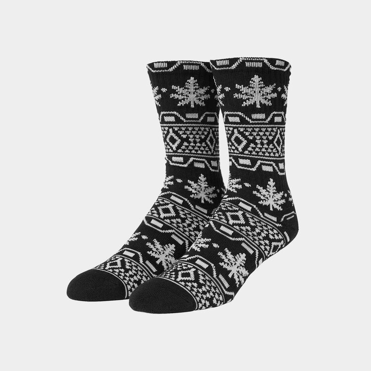 HUF HUF Apres Plantlife Crew Sock | Black