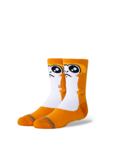 Stance Kids' Porg Crew | Brown