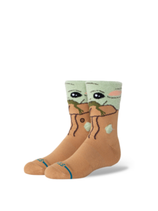 Stance Kids' Grogu Hungry Crew | Green