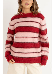 Rhythm Cherie Oversized Knit|Cherry