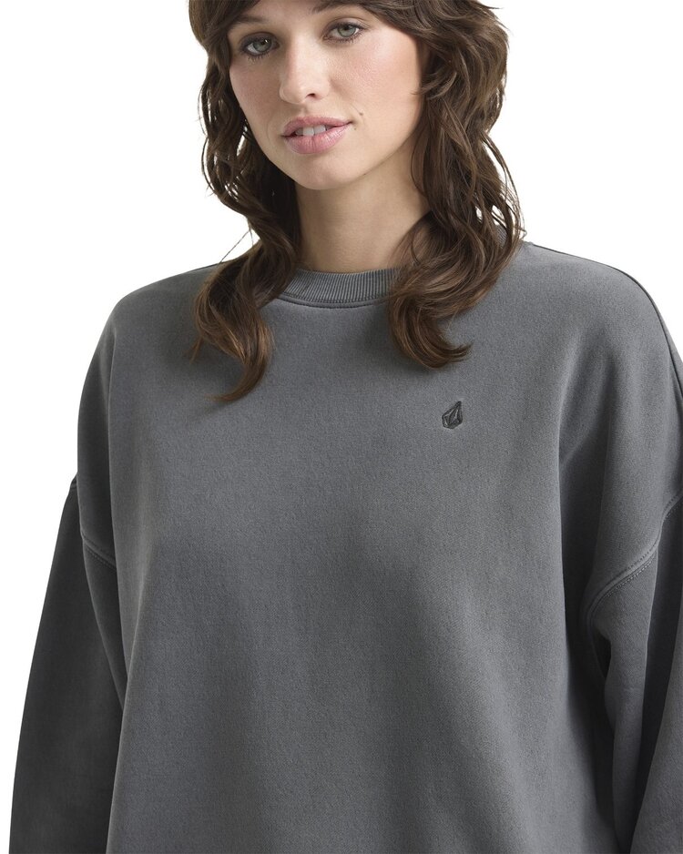 Volcom Volcom Stone Soft Crew | Charcoal