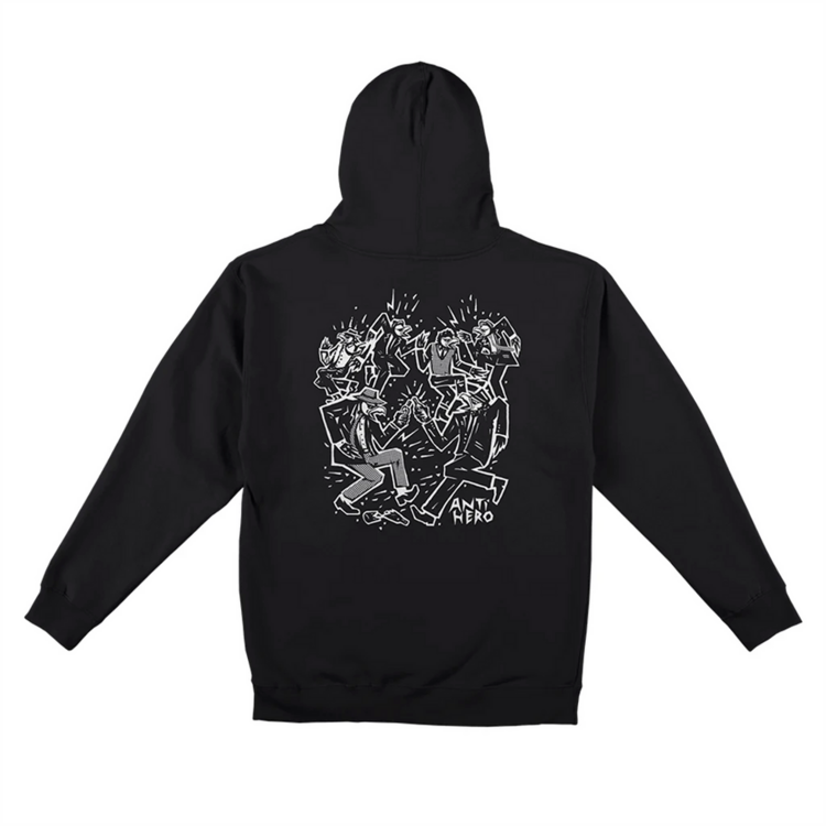 Antihero ANTIHERO RUDER BWOYS HOOD BLACK