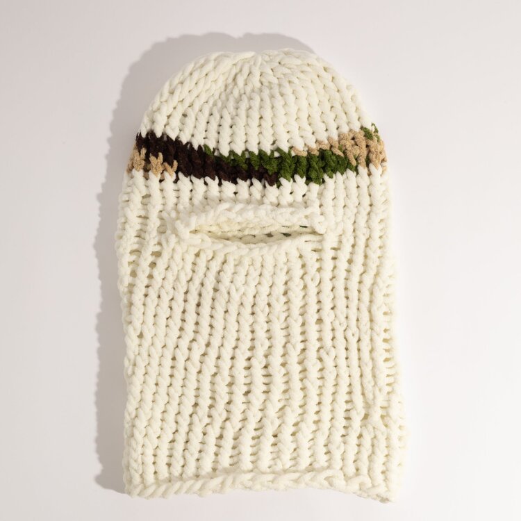 Coal Coal Lampshade Balaclava | Off White/Camo