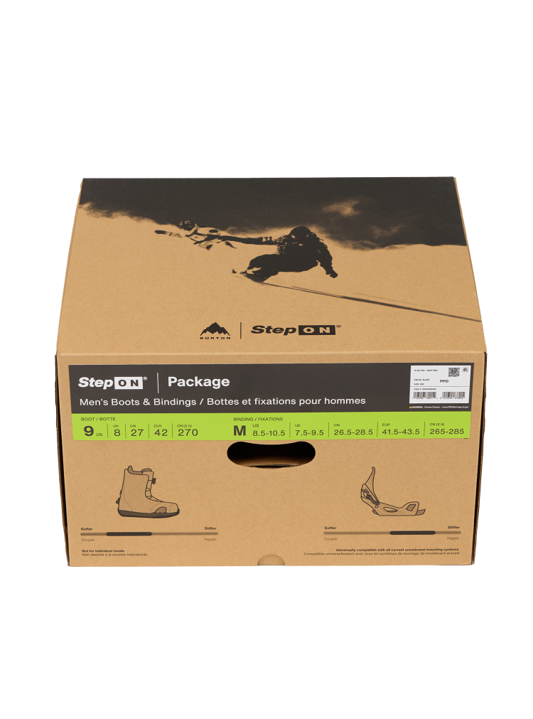 Burton Burton Mens Step On Package (Boot/Binding) | Black