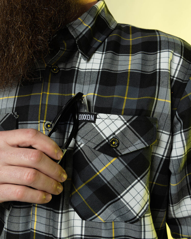 Dixxon Dixxon Costanza Flannel | Black
