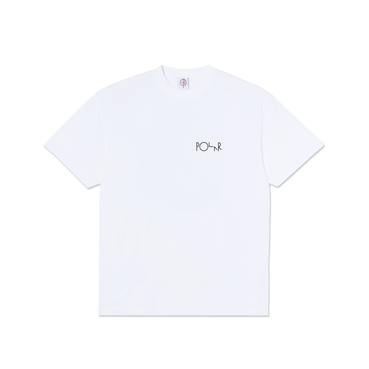 Polar Polar Fill Logo Tee Searching for Peace | White