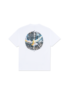 Polar Fill Logo Tee Searching for Peace | White