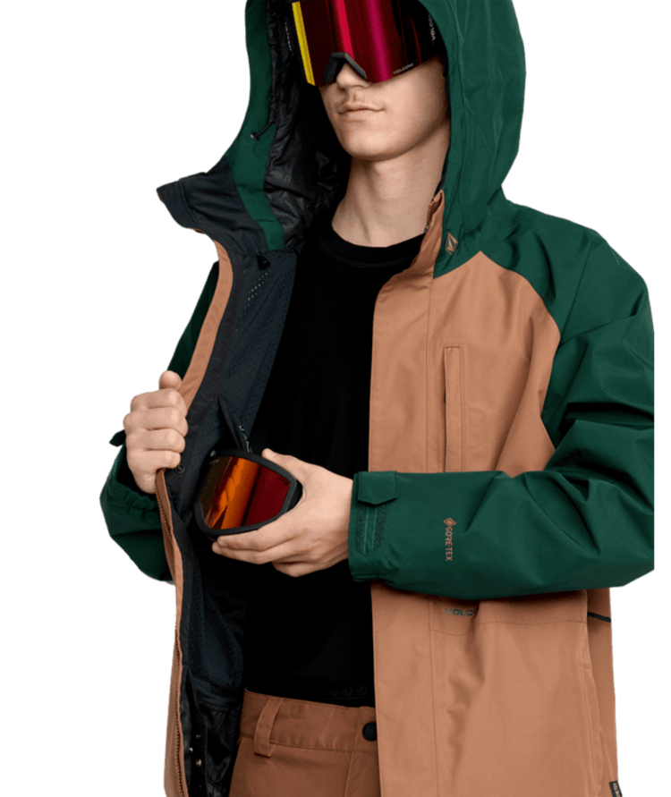Volcom Volcom Dua Ins Gore-Tex Jacket | Terra Brown