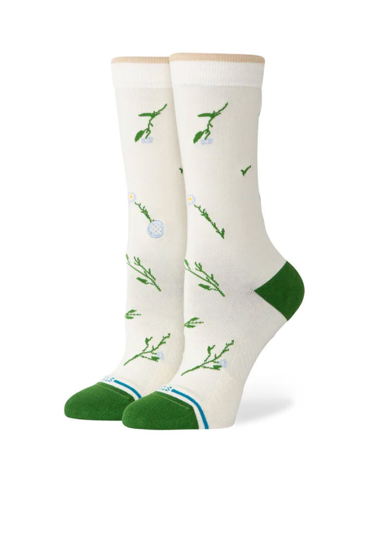 Stance Stance Wildflower Crew Sock | Ivory