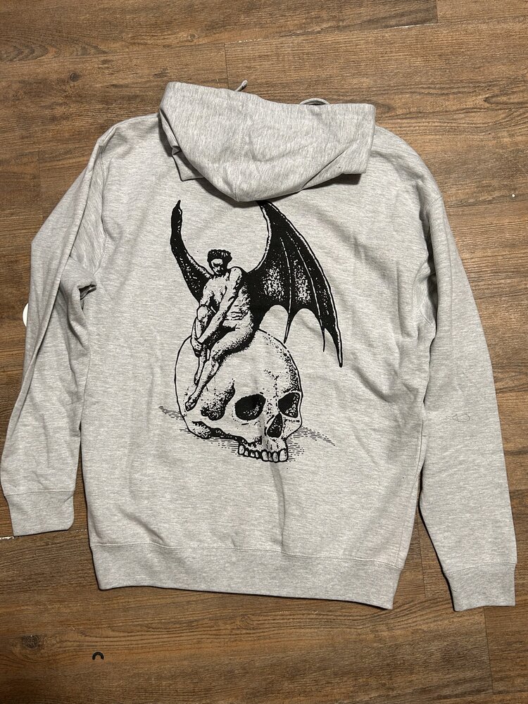 Welcome Nephilim Grey Hoodie | Heather Grey