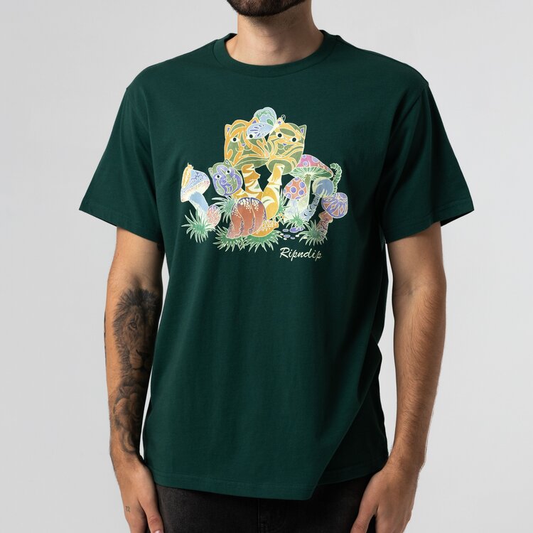 Ripndip Ripndip T-Shirt Great Outdoors | Hunter Green