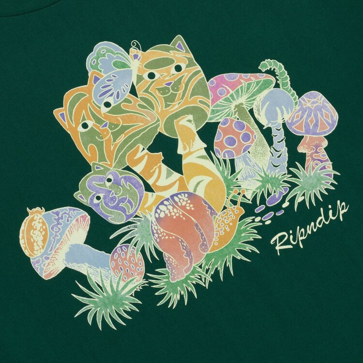 Ripndip T-Shirt Great Outdoors | Hunter Green