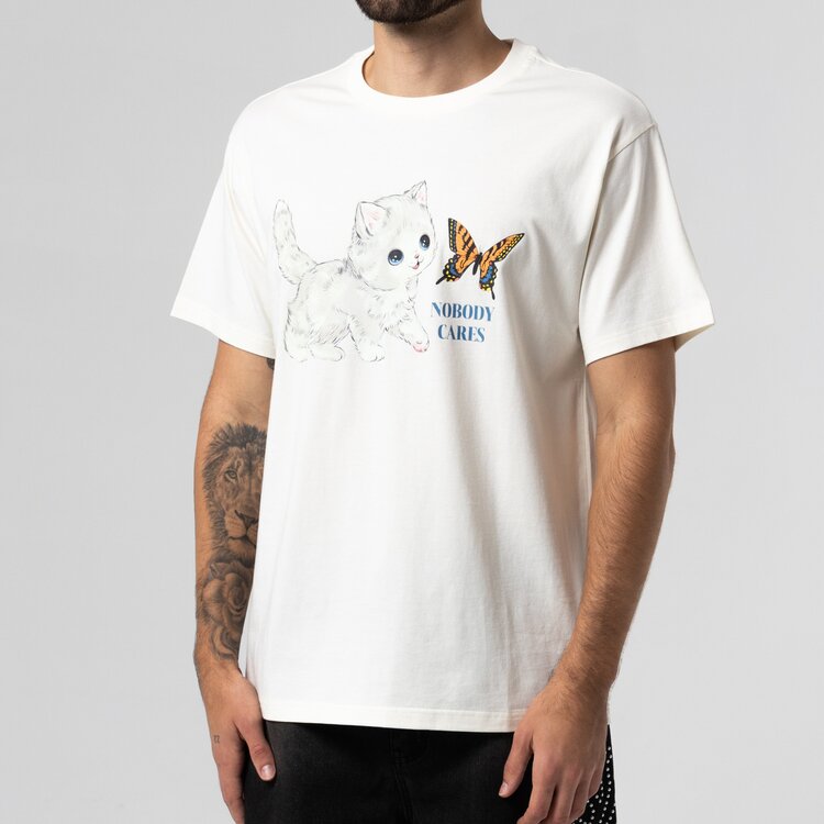 Ripndip Ripndip T-Shirt Nobody Cares | Bone