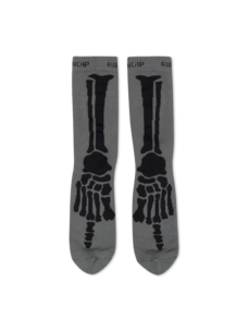 Ripndip Ripndip High Socks Skelly Nerm | Charcoal
