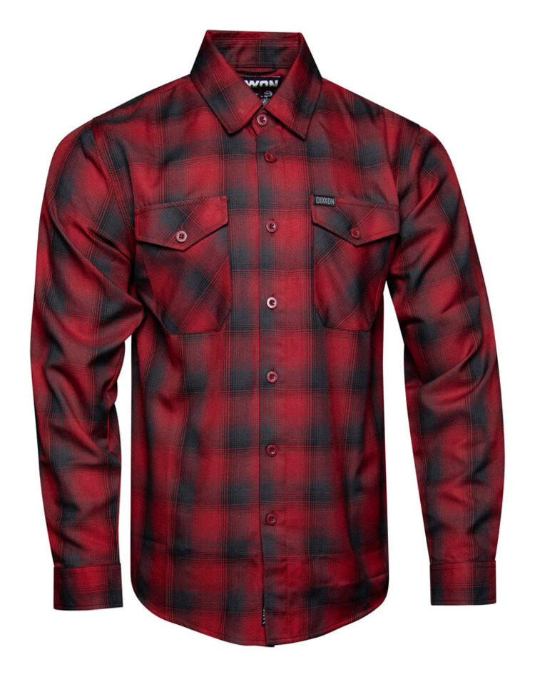 Dixxon Dixxon Rioja Flannel | Red/Grey